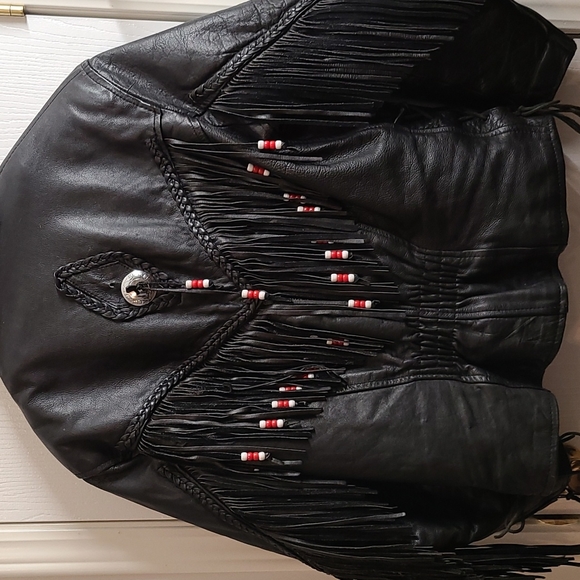 **Last Chance**Vintage Hot leathers ladies jacket - Picture 7 of 15